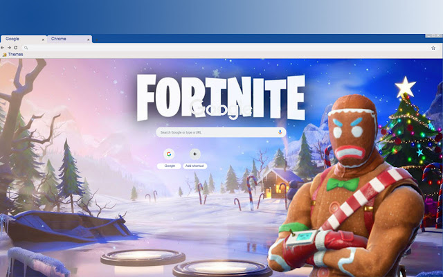 Fortnite Christmas gingerbread Man  from Chrome web store to be run with OffiDocs Chromium online