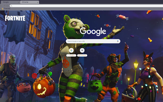 Fortnite Halloween trick or treat 1920x1080  from Chrome web store to be run with OffiDocs Chromium online