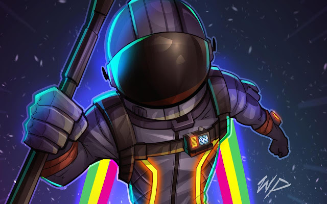 Fortnite Rainbow Astronaut  from Chrome web store to be run with OffiDocs Chromium online