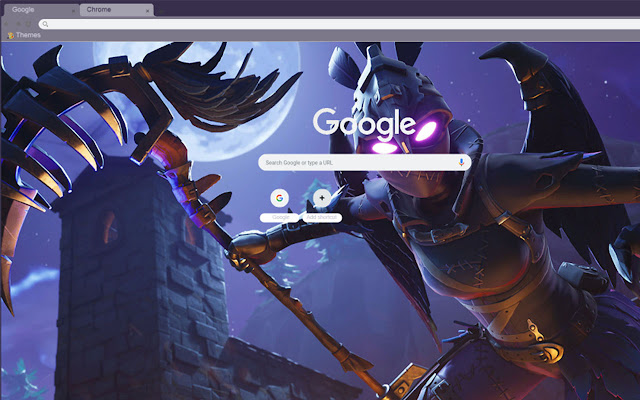 Fortnite Ravage theme  from Chrome web store to be run with OffiDocs Chromium online