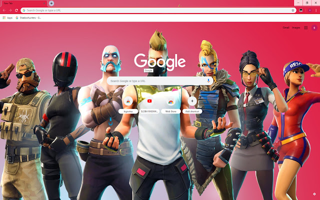 Fortnite Season 5 Theme  from Chrome web store to be run with OffiDocs Chromium online