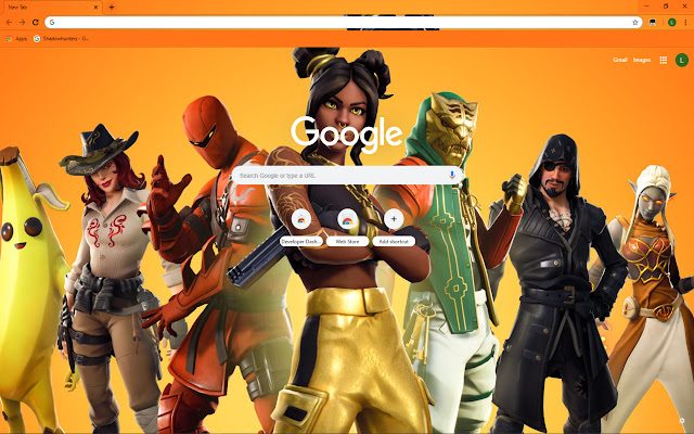 Fortnite Season 8 Theme  from Chrome web store to be run with OffiDocs Chromium online