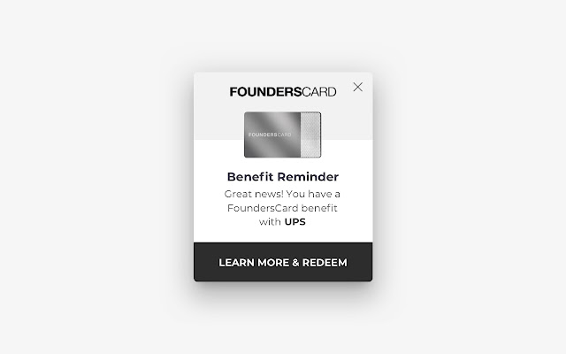 FoundersCard Chrome Extension  from Chrome web store to be run with OffiDocs Chromium online