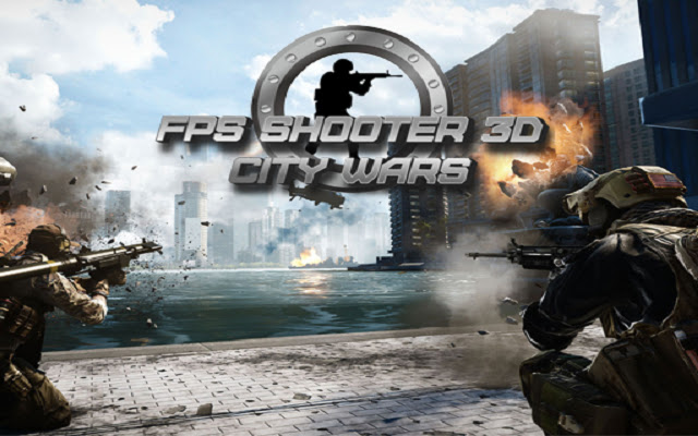 FPS Shooter 3D City Wars  from Chrome web store to be run with OffiDocs Chromium online