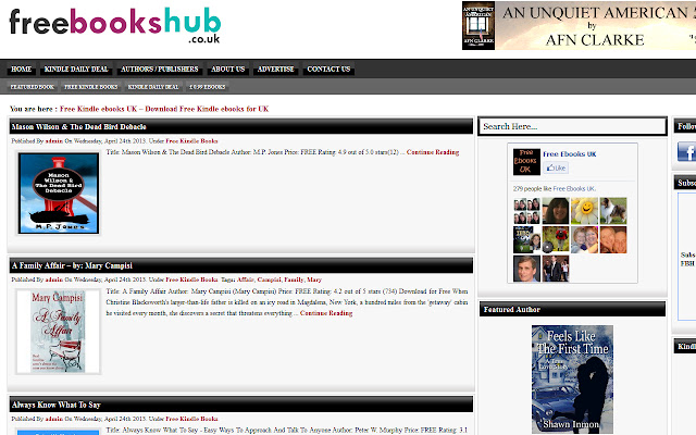 Freebookshub Download Free eBooks for UK  from Chrome web store to be run with OffiDocs Chromium online