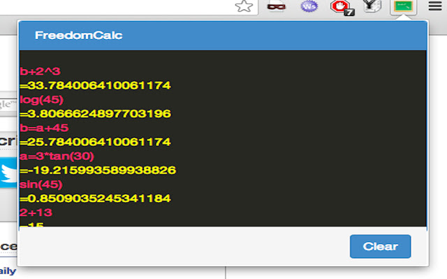 FreedomCalc  from Chrome web store to be run with OffiDocs Chromium online