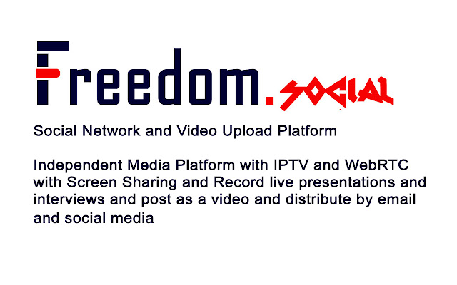 Freedom.social Screenshare Extension  from Chrome web store to be run with OffiDocs Chromium online