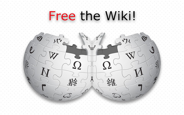 Free the Wiki  from Chrome web store to be run with OffiDocs Chromium online