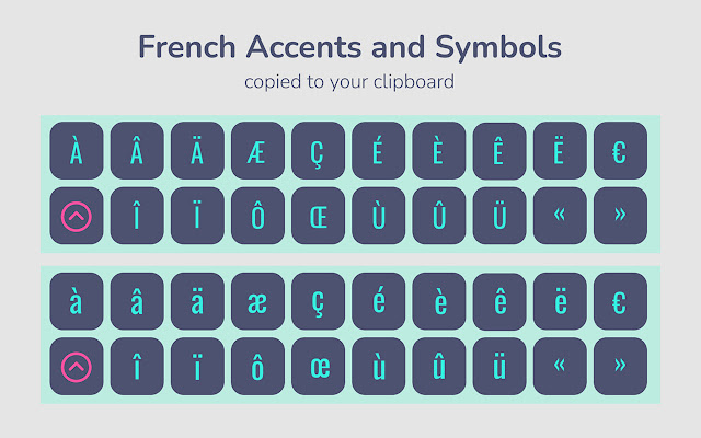 French Accents  from Chrome web store to be run with OffiDocs Chromium online