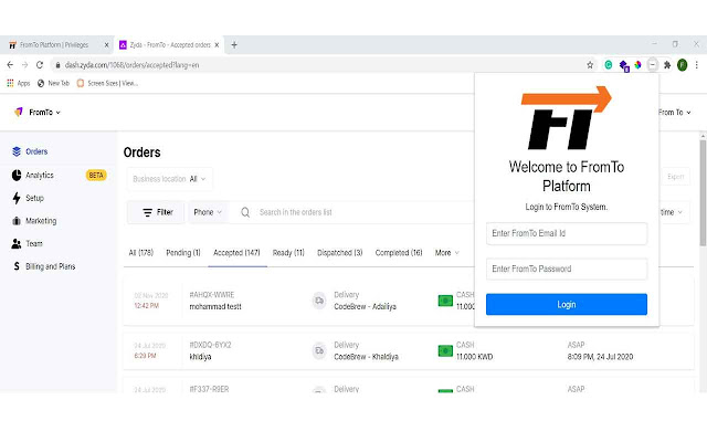 FromTo Platform Zyda  from Chrome web store to be run with OffiDocs Chromium online