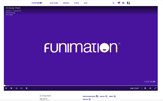 FunimationFix  from Chrome web store to be run with OffiDocs Chromium online