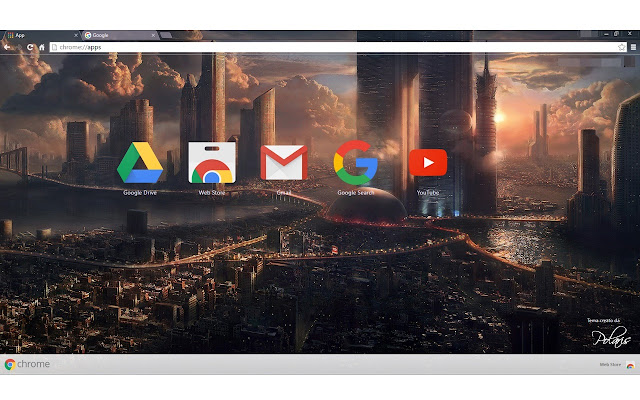 Futuristic City  from Chrome web store to be run with OffiDocs Chromium online