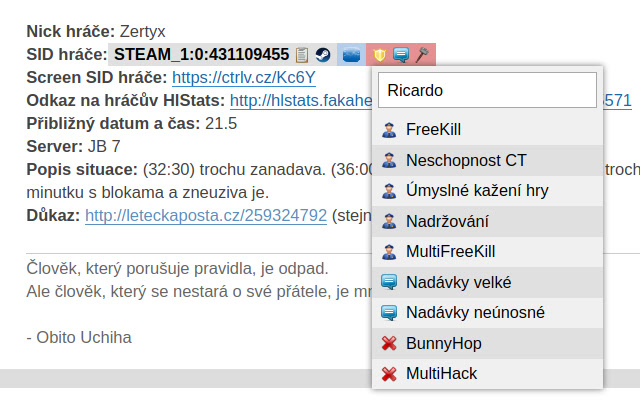 GameSites.cz Forum Tools  from Chrome web store to be run with OffiDocs Chromium online