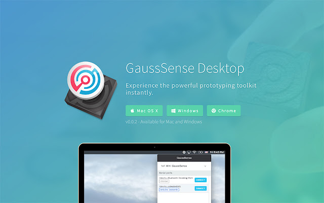 GaussSense Desktop  from Chrome web store to be run with OffiDocs Chromium online