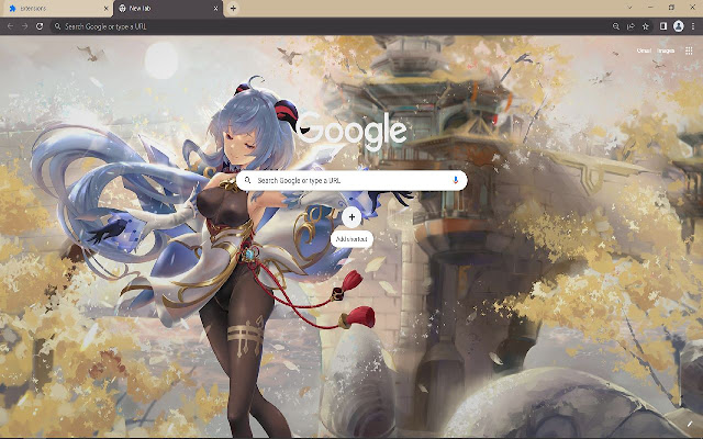 Genshin Impact 3 Browser Theme  from Chrome web store to be run with OffiDocs Chromium online