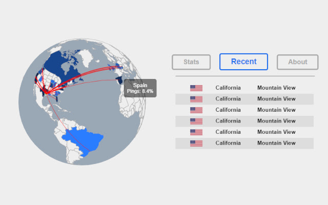 GeoIP Scavenger Hunt  from Chrome web store to be run with OffiDocs Chromium online