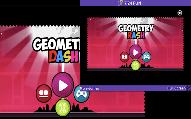 Geometri Dash Strategy Game  from Chrome web store to be run with OffiDocs Chromium online