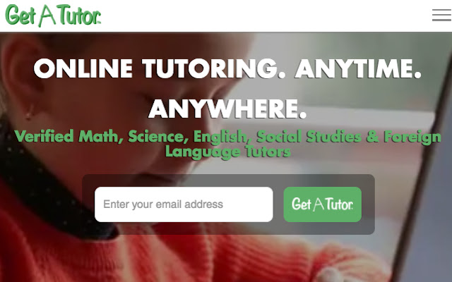 GetATutor Online Tutoring  from Chrome web store to be run with OffiDocs Chromium online