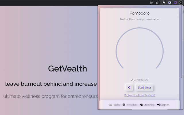 GetVealth  from Chrome web store to be run with OffiDocs Chromium online