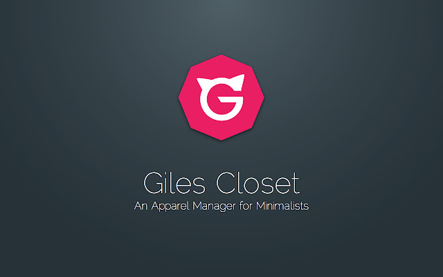 Giles Closet for Minimalists  from Chrome web store to be run with OffiDocs Chromium online