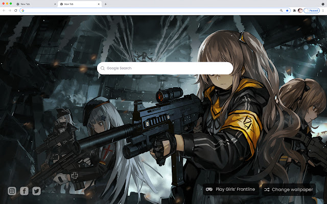 Girls Frontline  from Chrome web store to be run with OffiDocs Chromium online