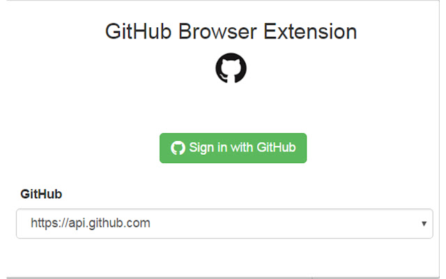 GitHub Browser Extension  from Chrome web store to be run with OffiDocs Chromium online