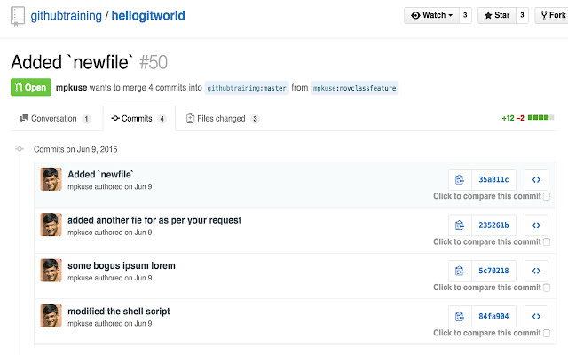 Github Differ  from Chrome web store to be run with OffiDocs Chromium online