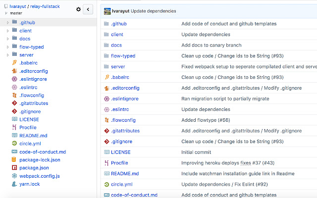 GitHub File Icons  from Chrome web store to be run with OffiDocs Chromium online