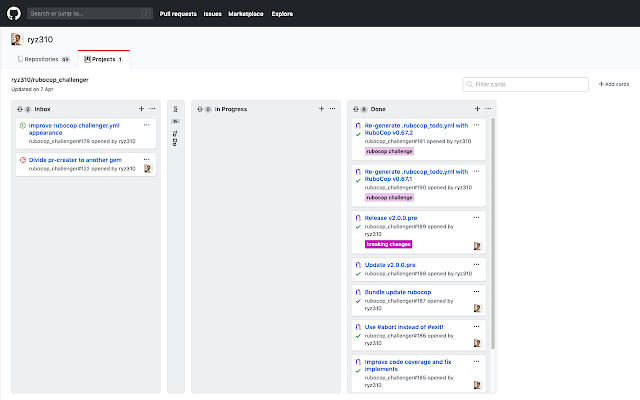 GitHub Project Enhancer  from Chrome web store to be run with OffiDocs Chromium online