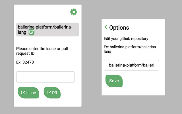 Github Quick Launch  from Chrome web store to be run with OffiDocs Chromium online