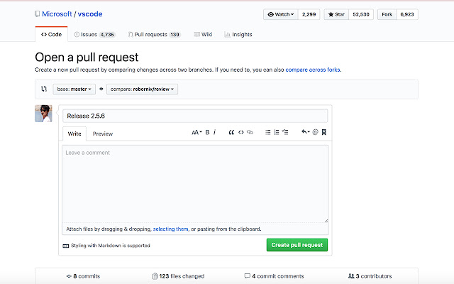 Github Release Helper  from Chrome web store to be run with OffiDocs Chromium online