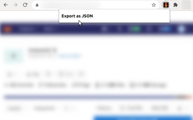 GitLab Issues JSON Export  from Chrome web store to be run with OffiDocs Chromium online