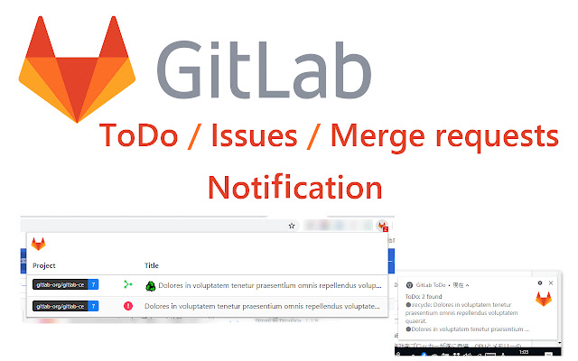 GitLab ToDo Plus  from Chrome web store to be run with OffiDocs Chromium online