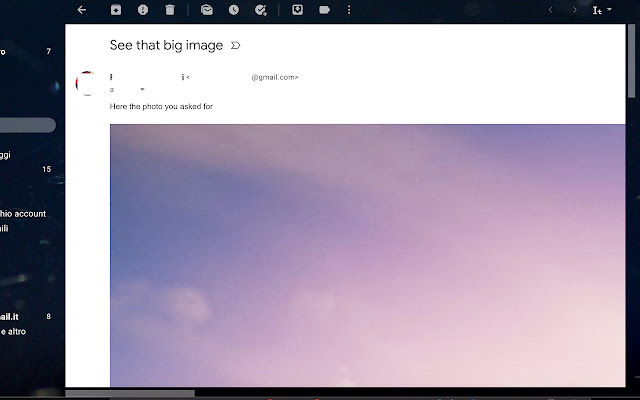 Gmail image fit  from Chrome web store to be run with OffiDocs Chromium online