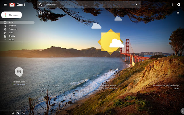 Gmail Sunshine  from Chrome web store to be run with OffiDocs Chromium online