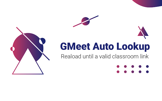 GMeet Auto Lookup  from Chrome web store to be run with OffiDocs Chromium online