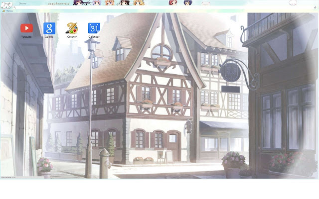Gochuumon wa Usagi Desu ka ? theme  from Chrome web store to be run with OffiDocs Chromium online