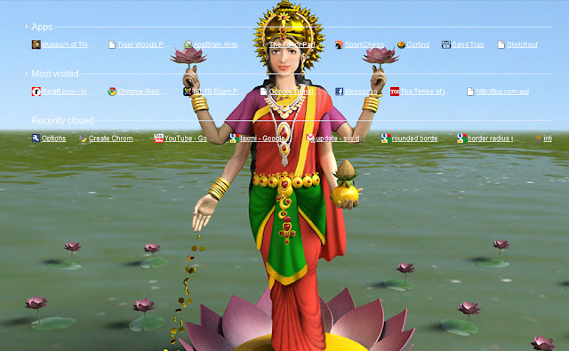 Goddess Laxmi  from Chrome web store to be run with OffiDocs Chromium online