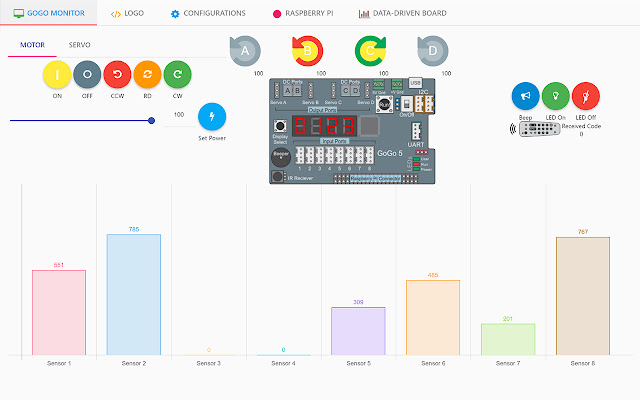 GoGo Widget  from Chrome web store to be run with OffiDocs Chromium online