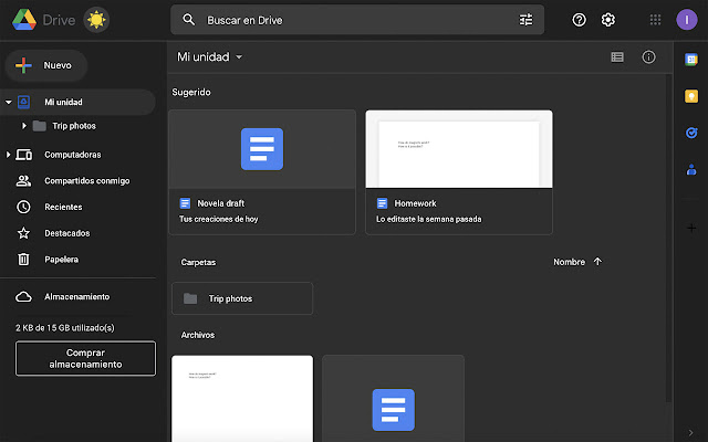 Google Drive Dark Mode  from Chrome web store to be run with OffiDocs Chromium online