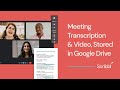 Google Meet Transcripts, by Scribbl  from Chrome web store to be run with OffiDocs Chromium online