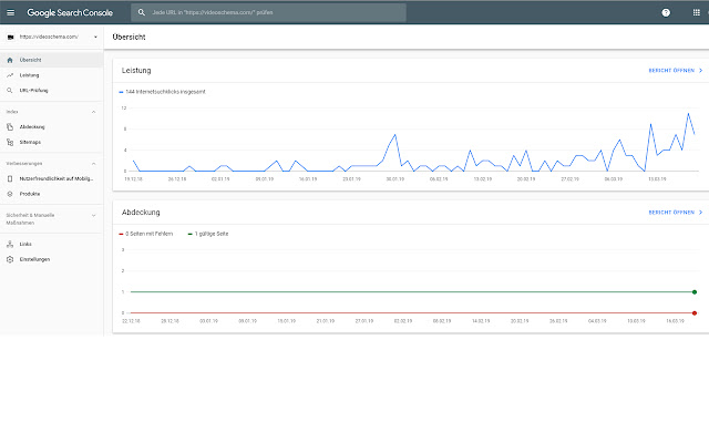 Google Search Console Extended  from Chrome web store to be run with OffiDocs Chromium online