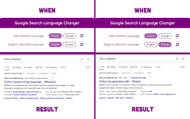 Google Search Language Changer  from Chrome web store to be run with OffiDocs Chromium online