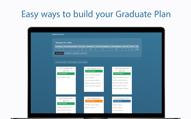 GRADUATE PLAN  from Chrome web store to be run with OffiDocs Chromium online