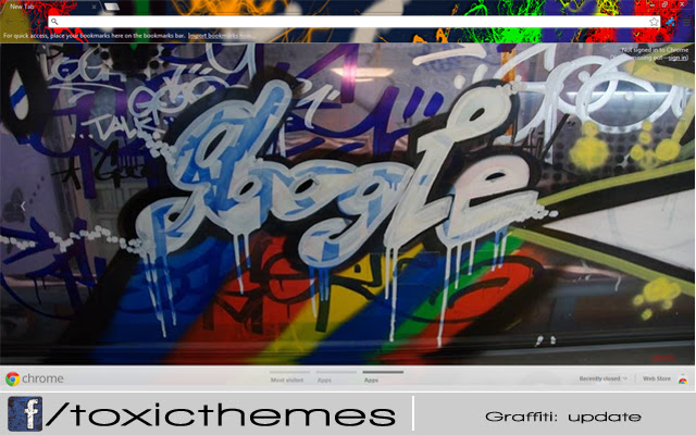 Graffiti them by toxic  from Chrome web store to be run with OffiDocs Chromium online