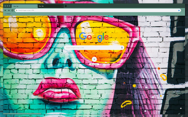 Grafity girl  from Chrome web store to be run with OffiDocs Chromium online