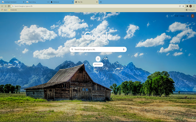 Grass House Mountain Theme  from Chrome web store to be run with OffiDocs Chromium online