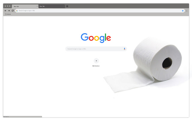 Gray toilet paper  from Chrome web store to be run with OffiDocs Chromium online