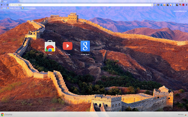 Great Wall Of China  from Chrome web store to be run with OffiDocs Chromium online