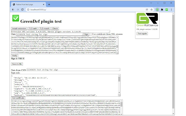 GreenDefMF2  from Chrome web store to be run with OffiDocs Chromium online